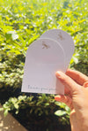 Personalized - Gold Printed Arc Notecards - Dragonfly - LemonadeStationery