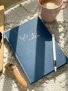 Personalized - Hardbound Book - Blue - Notes - LemonadeStationery