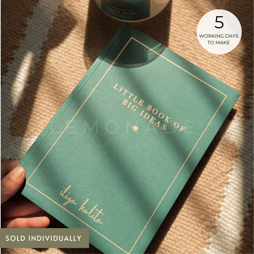 Elegant and compact design, perfect for jotting down creative thoughts and inspirations.