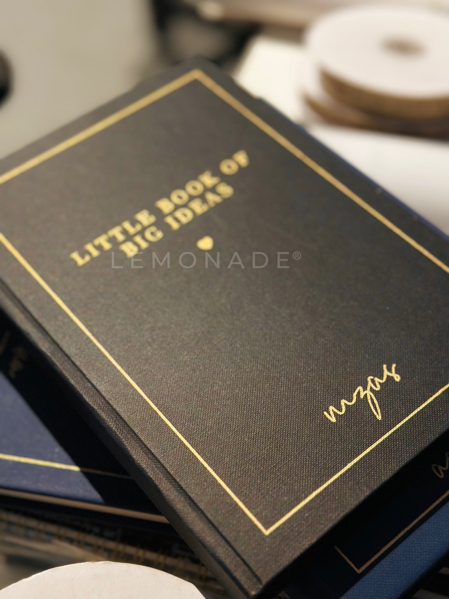 Personalized - Hardbound Book - Little Book of Big Ideas - LemonadeStationery