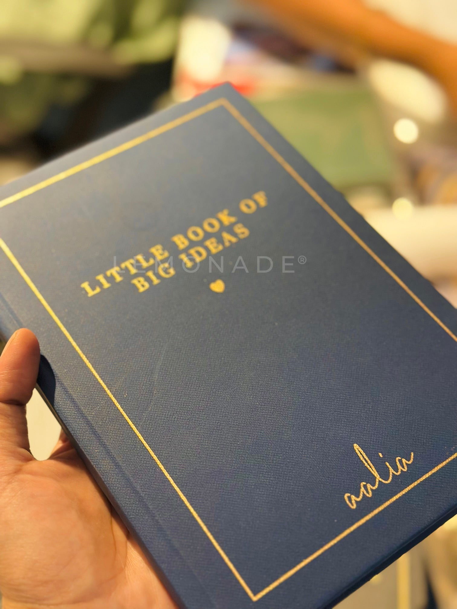 Personalized - Hardbound Book - Little Book of Big Ideas - LemonadeStationery