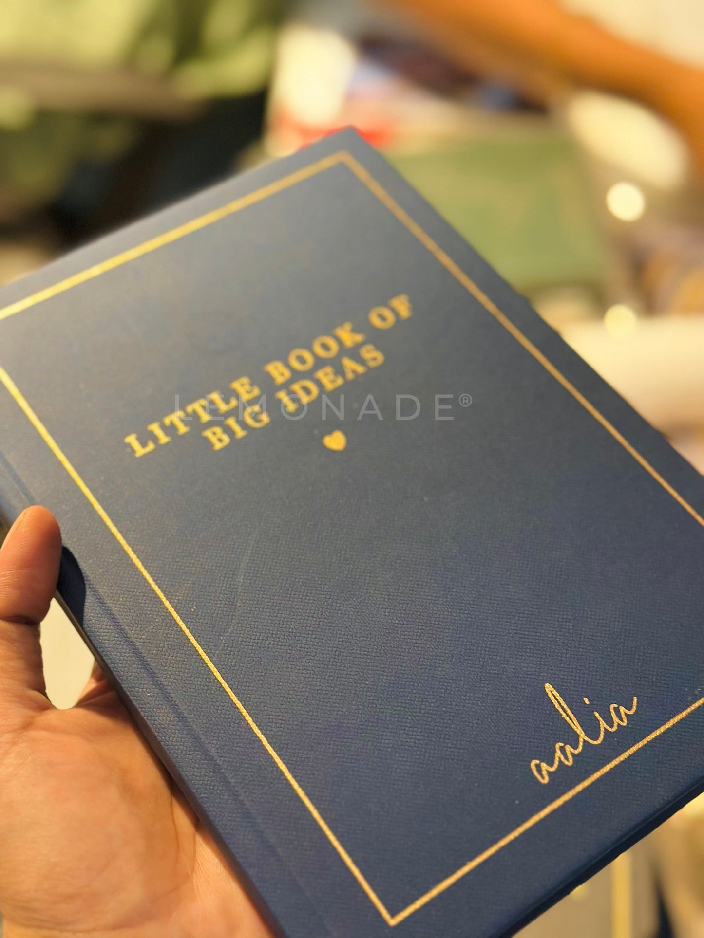 Personalized - Hardbound Book - Little Book of Big Ideas - LemonadeStationery