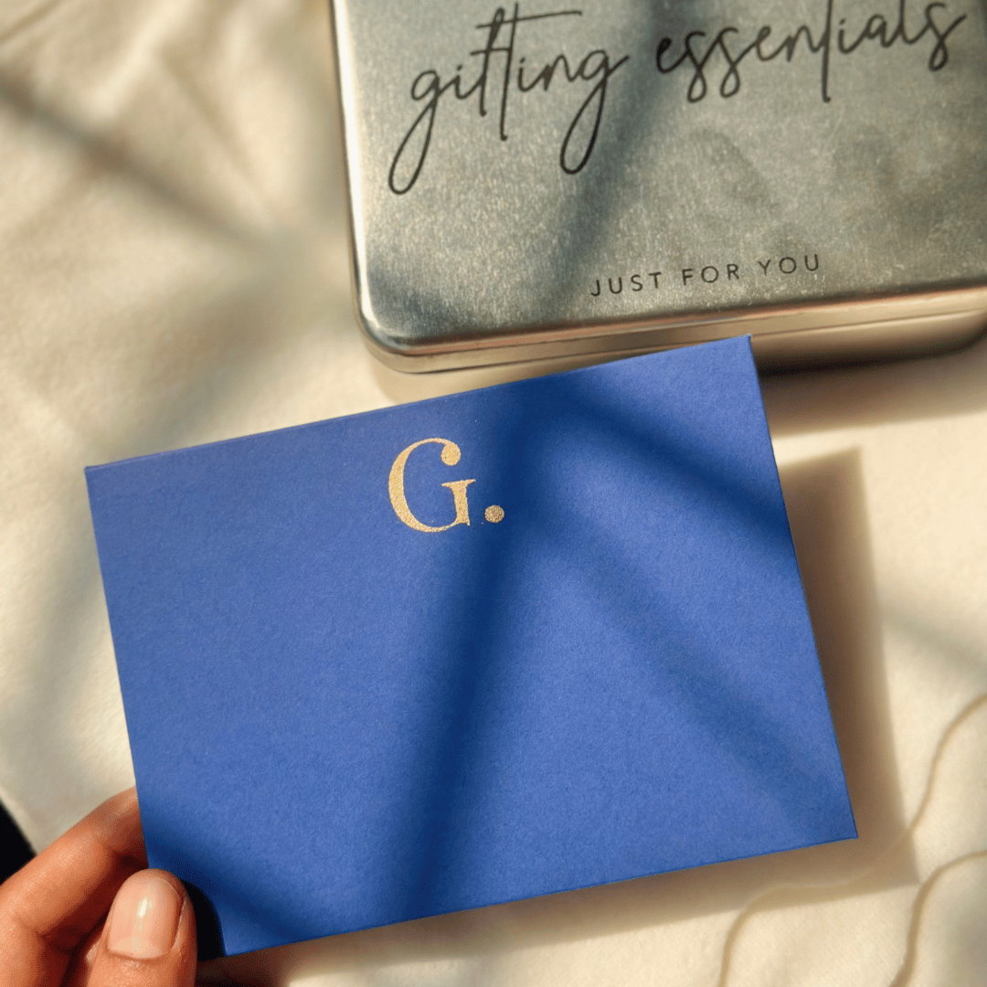 Personalized - Initial Notecards With Initial Envelope Set - LemonadeStationery