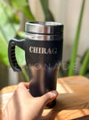 Personalized - Insulated Car Mug - Black - LemonadeHome