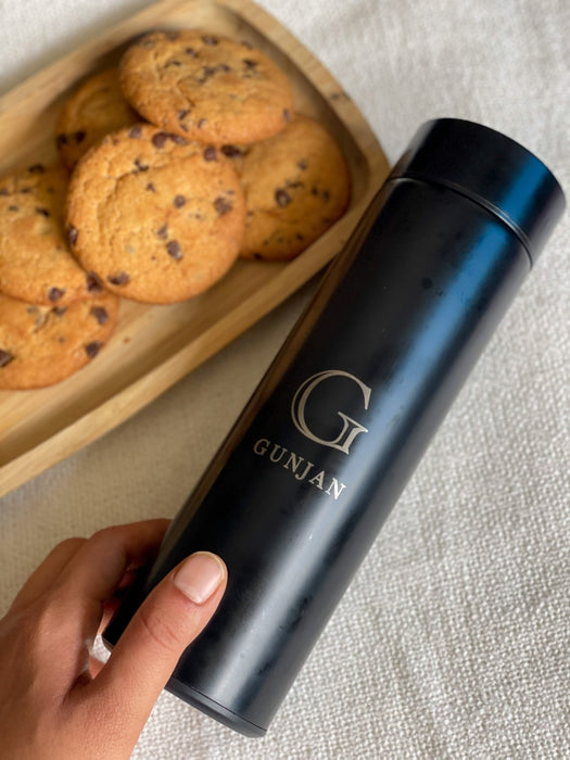 Personalized - Insulated Temperature Bottle - with Inbuilt Infuser - Monogram - LemonadeHome