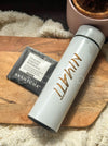 Personalized - Insulated Temperature Bottle - with Inbuilt Infuser - White - LemonadeHome