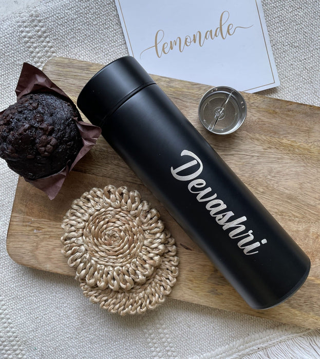 Personalized - Insulated Temperature Bottle - with Inbuilt Infuser - LemonadeHome