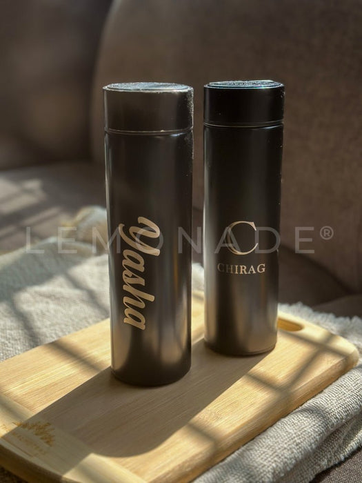 Personalized - Insulated Temperature Bottle - with Inbuilt Infuser - LemonadeHome