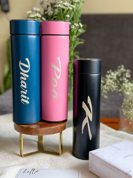 Personalized - Insulated Temperature Bottle - with Inbuilt Infuser - LemonadeHome