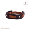 Personalized - Interloop WristBand - Vegan Leather | Rakhi / Bracelet | Mumbai orders only - LemonadeLuxe Gifting