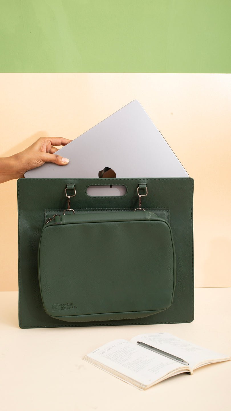 Personalized - Laptop Case With Detachable Tech Kit - LemonadeLuxe Gifting