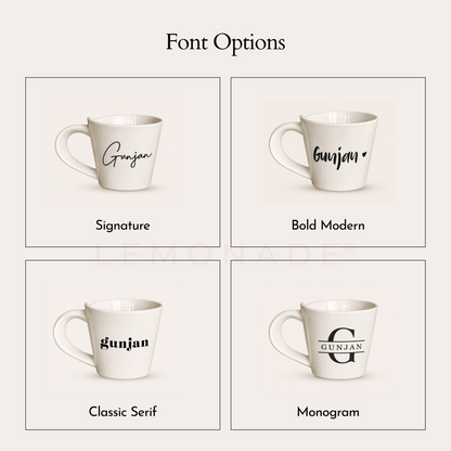 Personalized - Latte Mug - LemonadeHome