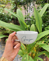 Personalized - Luxe Lite White Cappuccino Cup - LemonadeHome