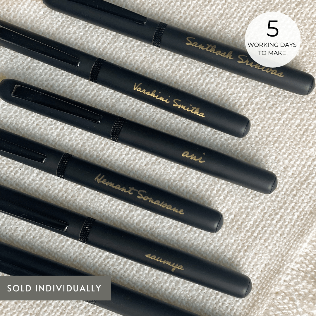 Smooth-writing blue ink pen, perfect for everyday use or professional settings.
