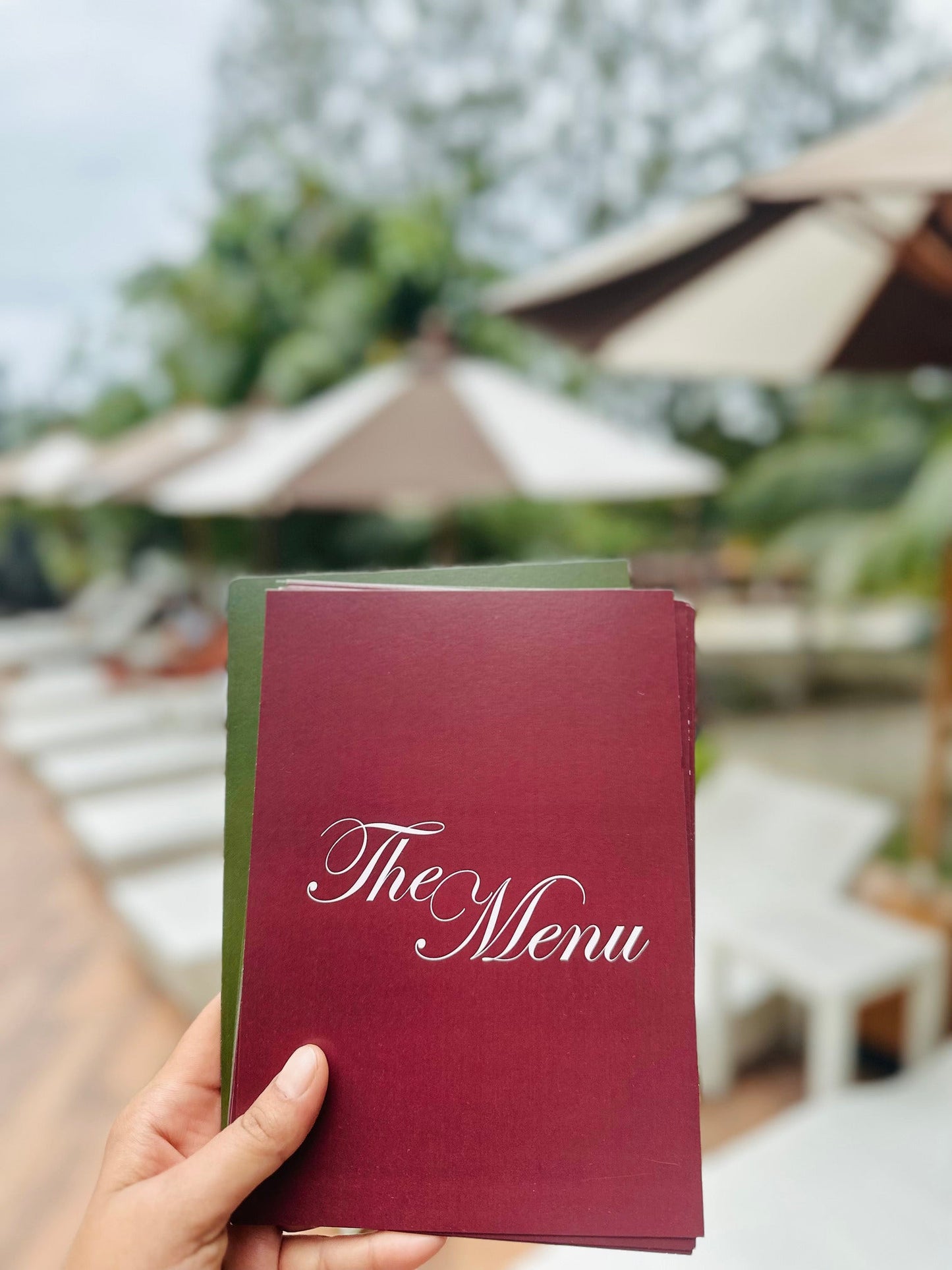 Personalized - Menu Card - Bon Appetit - LemonadeHome