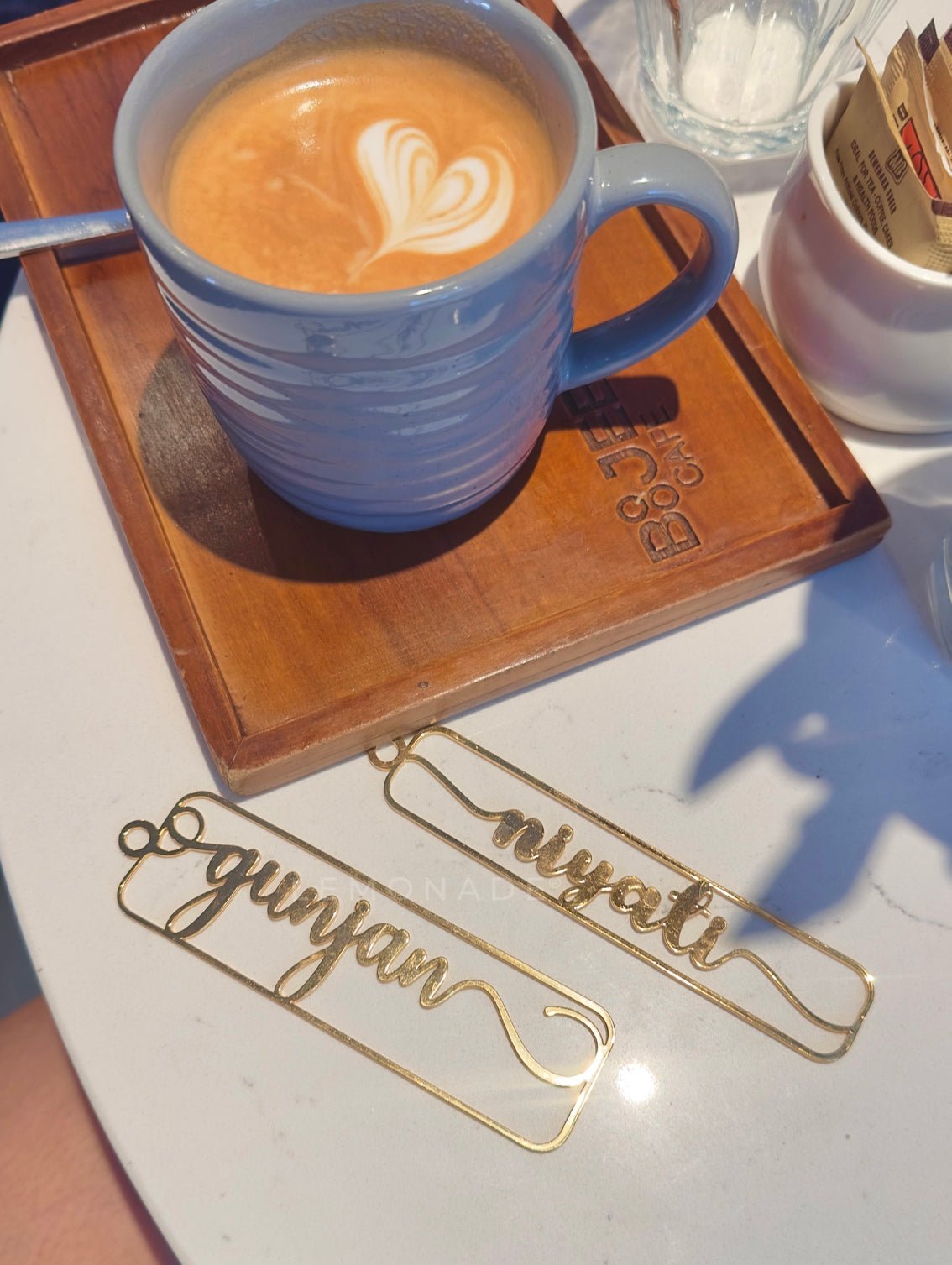 Personalized - Metal Bookmark - Free - Flow - LemonadeStationery