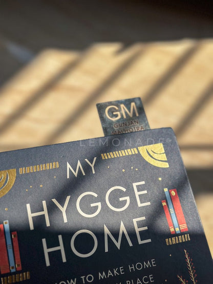 Personalized - Metal Bookmark - Silver Page Marker | Initials Standard - LemonadeStationery