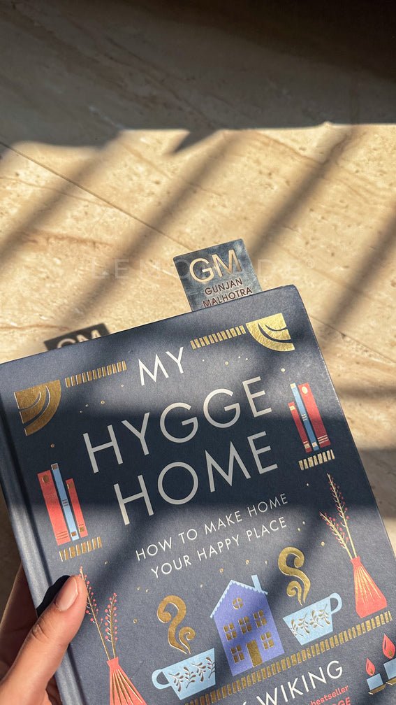 Personalized - Metal Bookmark - Silver Page Marker | Initials Standard - LemonadeStationery