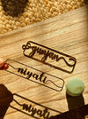 Personalized - Metal Bookmark - The Luxe Mark - LemonadeStationery