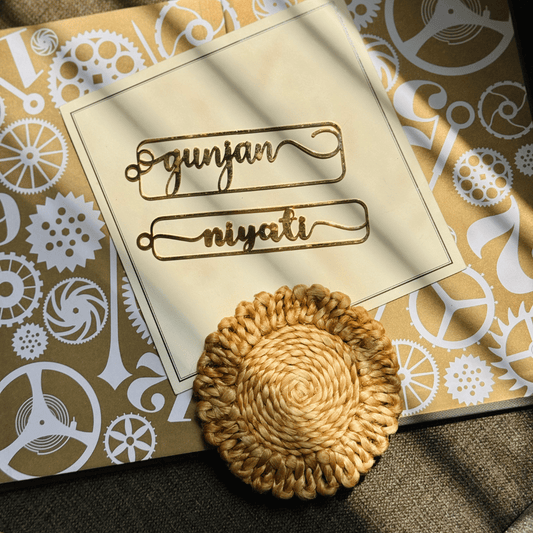 Personalized - Metal Bookmark - The Luxe Mark - LemonadeStationery