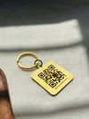 Personalized - Metal Keychain - Gold - Scanner - LemonadeHome