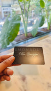 Personalized - Metal NFC Business Card | With Metal Card Holder - LemonadeStationery