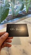 Personalized - Metal NFC Business Card | With Metal Card Holder - LemonadeStationery