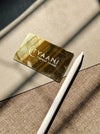 Personalized - Metal NFC Business Card | With Metal Card Holder - LemonadeStationery