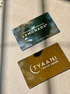 Personalized - Metal NFC Business Card | With Metal Card Holder - LemonadeStationery