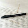 Personalized - Metallic Matte Black Ball Pen - LemonadeStationery