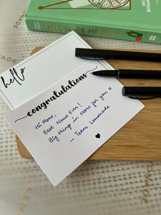 Personalized - Metallic Matte Black Ball Pen - LemonadeStationery