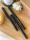 Personalized - Metallic Matte Black Ball Pen - LemonadeStationery