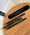 Personalized - Metallic Matte Black Ball Pen - LemonadeStationery