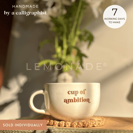 Personalized - Mini Cappuccino Mug | Artisan Collection - LemonadeHome