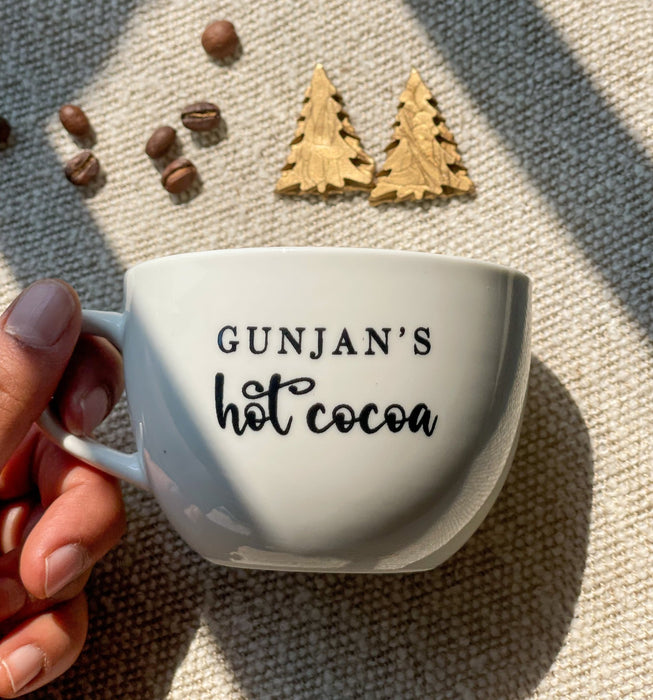 Personalized - Mini Cappuccino Mug - Hot Cocoa - LemonadeHome