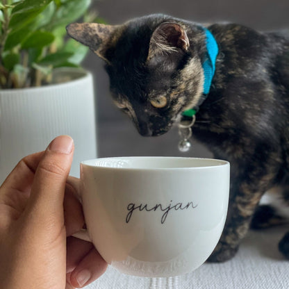 Personalized - Mini Cappuccino Mug - Standard Font - LemonadeHome