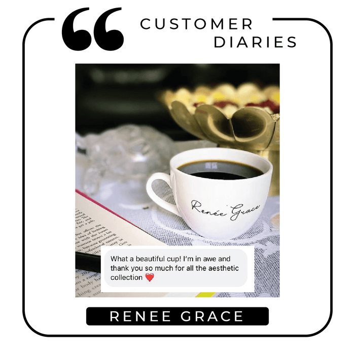 Personalized - Mini Cappuccino Mug - Standard Font - LemonadeHome