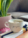 Personalized - Mini Cappuccino Mug - Standard Font - LemonadeHome