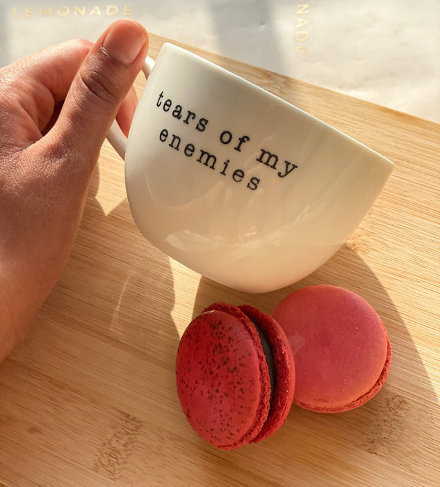 Personalized - Mini Cappuccino Mug - Typewriter Font - LemonadeHome