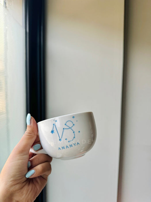 Personalized - Mini Cappuccino Mug - Zodiac Signs | Artisan Collection - LemonadeHome