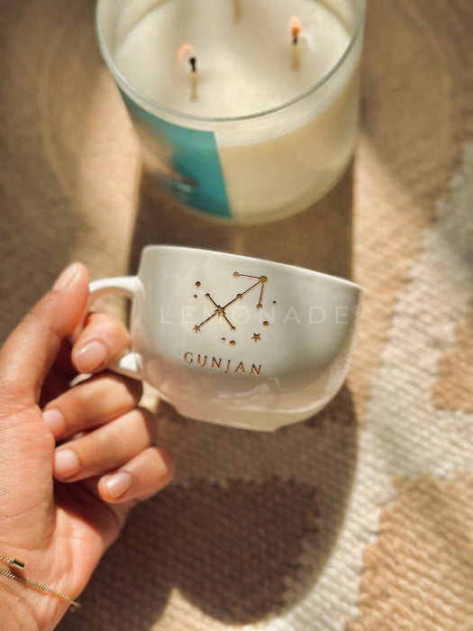 Personalized - Mini Cappuccino Mug - Zodiac Signs | Artisan Collection - LemonadeHome