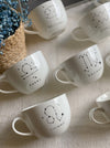 Personalized - Mini Cappuccino Mug - Zodiac Signs - LemonadeHome