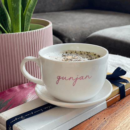 Personalized - Mini Cappuccino Mug - LemonadeHome