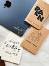 Personalized - Mini Kraft Book - Zodiac - LemonadeStationery