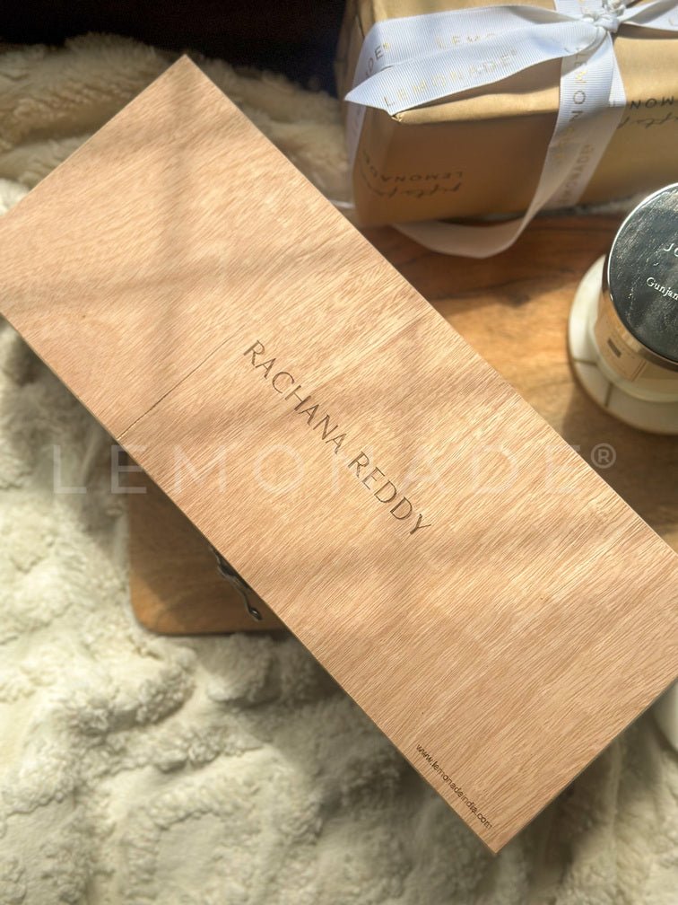 Personalized Multi Purpose Box - Big | MDF Wooden Box - LemonadeHome