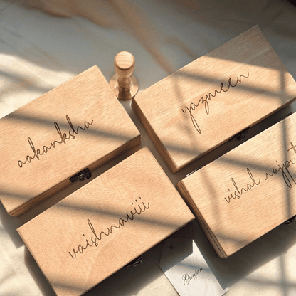 Personalized Multi - Purpose Box | MDF Wooden Box - LemonadeHome