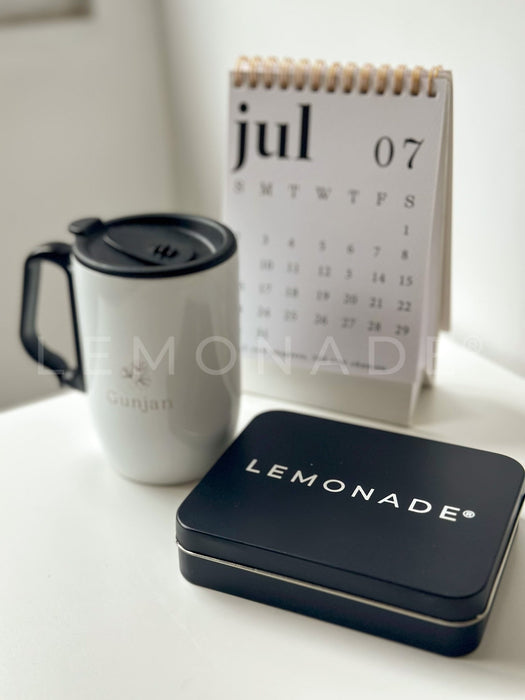 Personalized - Multipurpose Tin Box - Brand Logo - LemonadeHome