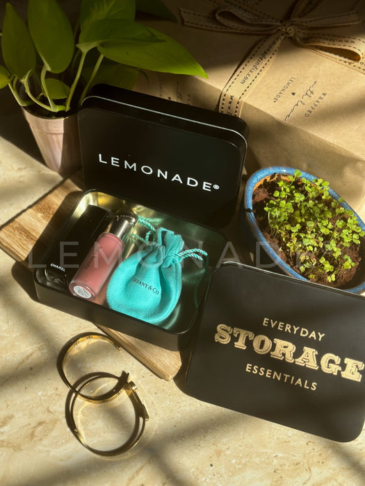 Personalized - Multipurpose Tin Box - Essentials - LemonadeHome