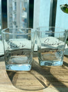 Personalized - Noir Whiskey Glass Duo - Set of 2 - LemonadeHome