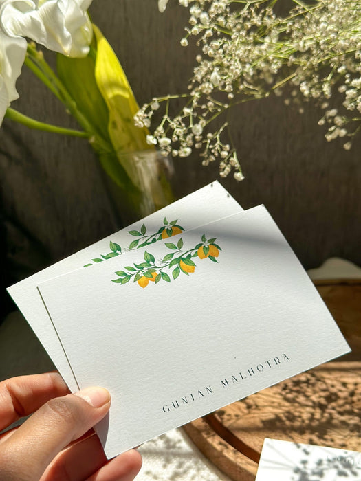 Personalized - Notecards - Lemonade - LemonadeStationery